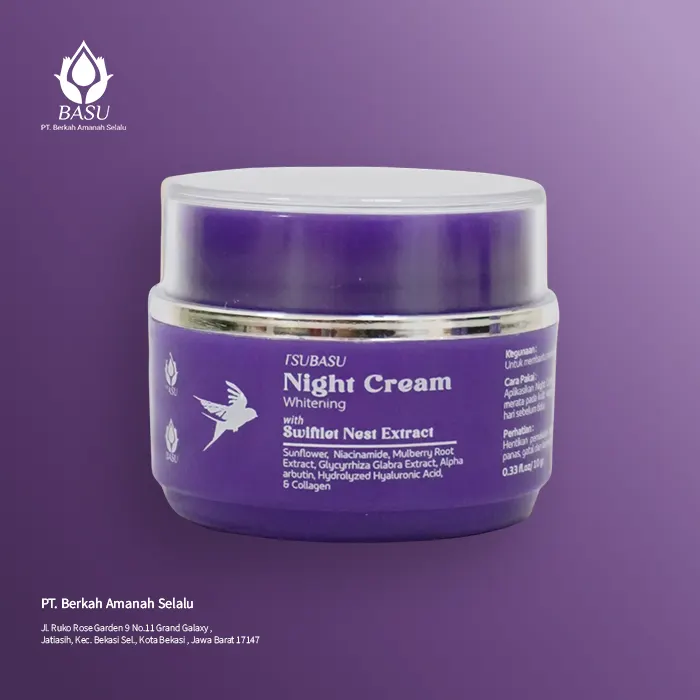 Tsubasu Night Cream Whitening